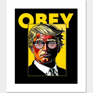 X-Ray OBEY Vision Trump Posters and Art